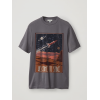 Tricou Welcome to space bumbac